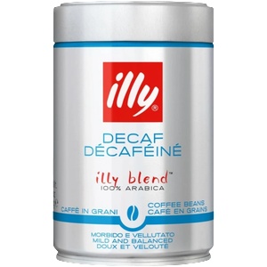 illy Кафе на зърна Illy Decaffeinato, 250 г