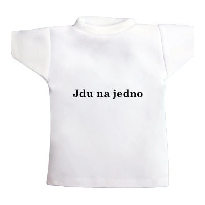 Tričko na láhev Jdu na jedno