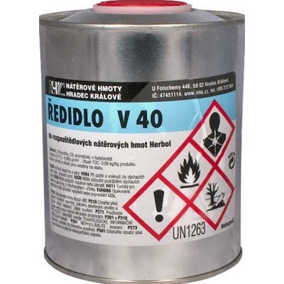 HERBOL Kunstharz-Verdünnung Ředidlo V 40 0,7l