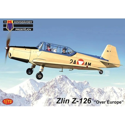 Kovozávody Prostějov 1/72 Zlin Z-126 "Over Europe"