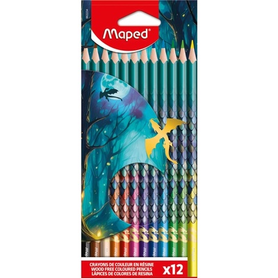 Maped frojhranné farebné ceruzky Dragon 12 ks