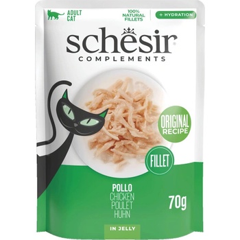 Schesir Jelly cat Kuracie filety 70 g