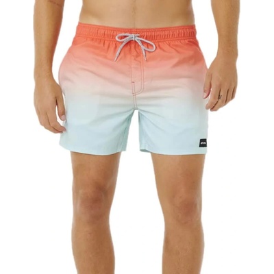 Rip Curl Бански гащета Rip curl Offset Fade Volley swimming shorts - Orange / Blue (Red)