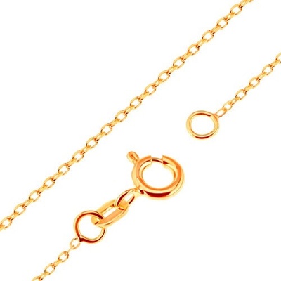 Šperky eshop Řetízek rolo z 18K žlutého zlata S3GG171.16