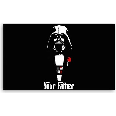 Fotoobraz 120x70 cm velký Your Father