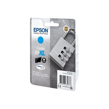 Epson Padlock C13T35924010 глава и патрон за мастиленоструен принтер 1 броя Оригинал Висок (XL) добив Синьо-зелен (C13T35924010) (C13T35924010)