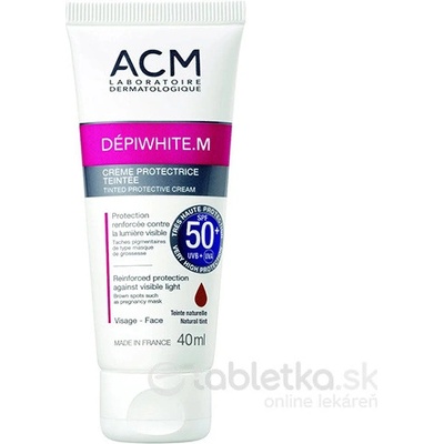 ACM Dépiwhite M tónovaný ochranný krém SPF50+ 40 ml