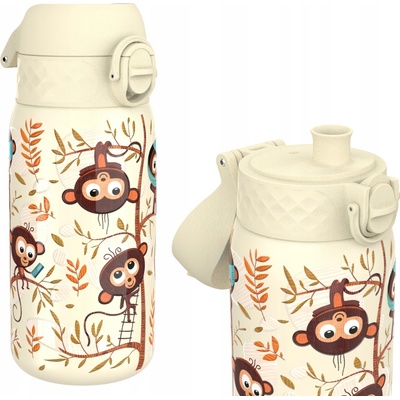 ion8 Leak Proof nerezová láhev Monkeys 400 ml