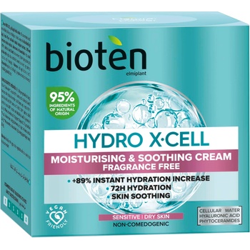 Bioten Cosmetics Hydro X∙Cell Чувствителна кожа Дневен крем дамски 50ml