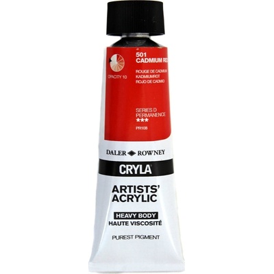 Daler-Rowney Cryla Artists’ АКРИЛНА боя Cadmium Red 75 ml 1 бр (125075501)
