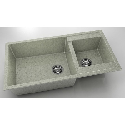 FAT Мивка Vanguard 235, Granicite, 210 Pewter, с включен сифон