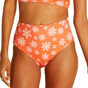 Billabong Out West Dreamin Reversible Hi Retro bikini bottom - Orange (Fireside)