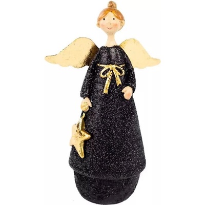 Home decor Anděl se zlatými křídly malý