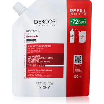 Vichy Dercos Energising подсилващ шампоан против косопад 400ml