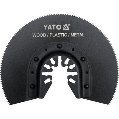 Yato Segmentový pilový list pro multifunkci HSS 88mm dřevo plast kov YT-34680