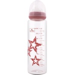 Baby Care СТЪКЛЕНО ШИШЕ anti colic 240 МЛ blush pink (10200880003)