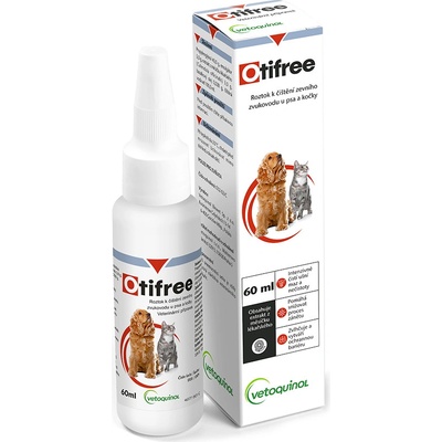 Vétoquinol Otifree gtt 60 ml – Zboží Mobilmania