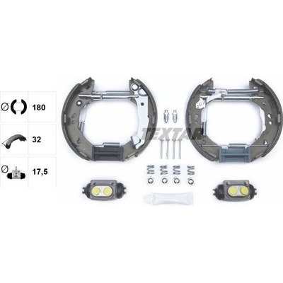 Sada brzdových čeľustí TEXTAR Shoe Kit Pro 84056800