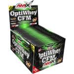 Amix Nutrition OptiWhey CFM [20 x 30 грама] Двоен бял шоколад