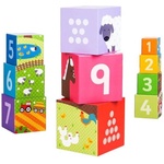 Bigjigs Toys Дидактически кубчета ферма (BJ696)
