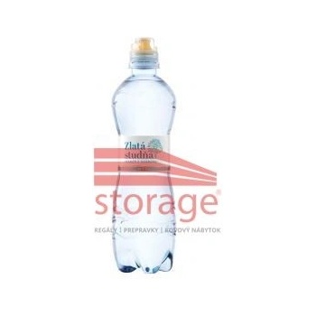 Zlatá studňa Pramenitá voda nesýtená 12 x 0,5 l