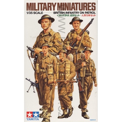 Tamiya British Infantry on Patrol 1:35