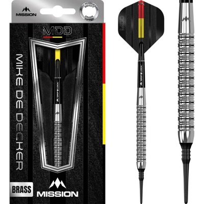 Mission Mike De Decker Darts Soft Tip Brass 18 g