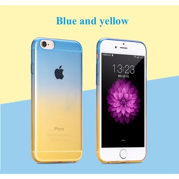 Pouzdro Telekryty Rainbow iPhone 7 modré / žluté