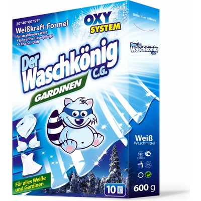 Waschkonig Gardinen prací prášek 600 g