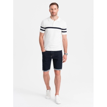 Ombre Clothing Мъжки дънкови шорти с подгънати крачоли Ombre Clothing Ombre Clothing | Sin | МЪЖЕ | S