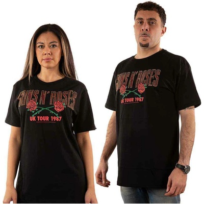 Guns N’ Roses tričko 87 Tour čierne