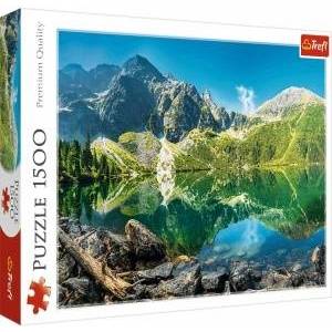 Trefl Puzzle -1500- Lake Morskie Oko, Tatra Mountains, Poland 26167