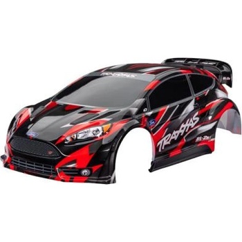 Traxxas каросерия Ford Fiesta ST Rally Brushless червена