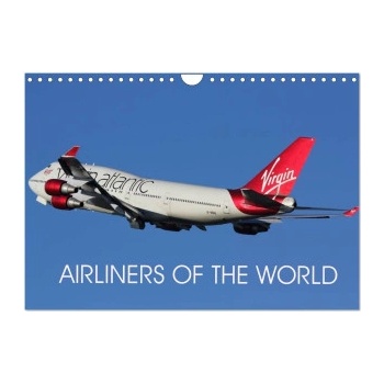 Calvendo Airliners of the World (Wall Calendar 2026 DIN A4 landscape), CALVENDO 12 Month Wall Calendar | Calvendo, Mark Stevens