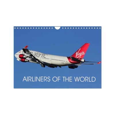 Calvendo Airliners of the World (Wall Calendar 2026 DIN A4 landscape), CALVENDO 12 Month Wall Calendar | Calvendo, Mark Stevens