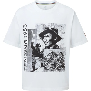 Sherpa Мъжка тениска Sherpa Tenzing Tee T-shirt - Katha White - размер M (216-8638-0212)