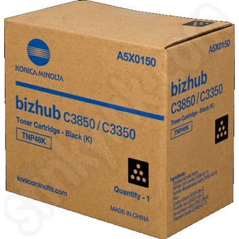 Konica Minolta TNP48K Оригинална тонер касета (черен) (oml tnp48k 13923)
