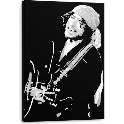 Ručne maľovaný POP Art obraz Bob Dylan - 30x40 cm