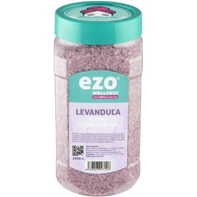 EZO Wellness Levanduľa soľ do kúpeľa 1,2 kg
