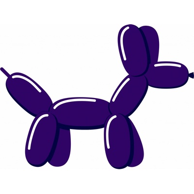 Belbal Tvarovací balonek fialový