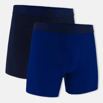 Under Armour Мъжки боксерки Under Armour 2pk 6In Tech 2 Mens Boxers - Navy/Blue