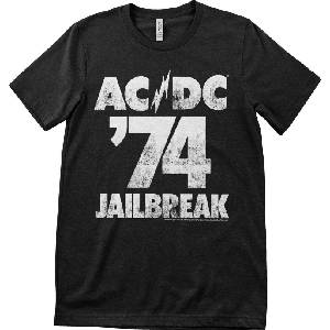 AC/DC ´74 Jailbreak Black XL Риза (PS-1-ACDC006-H70-7-BK-XL)