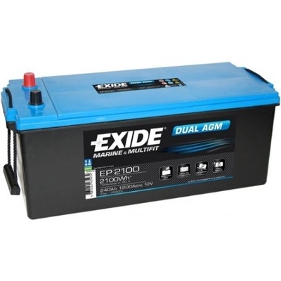Exide Dual AGM 12V 240Ah 1200A EP2100