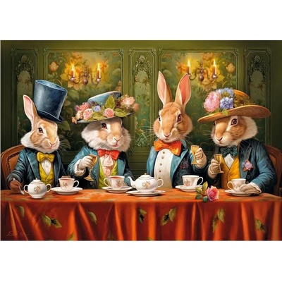 Cherry Pazzi - Puzzle Fancy Bunny Party - 500 piese