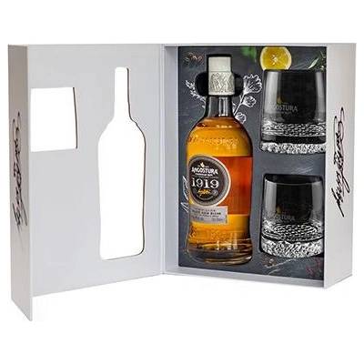 Angostura 1919 Premium 40% 0,7 l (dárkové balení 2 sklenice)