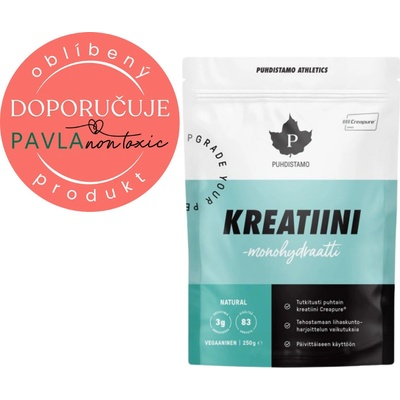 Puhdistamo Creapure Creatine 250 g