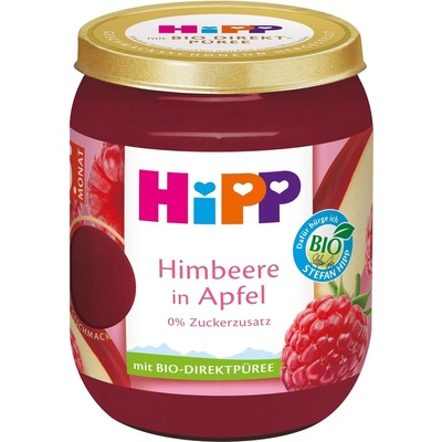 Hipp BIO Jablko a maliny 160 g