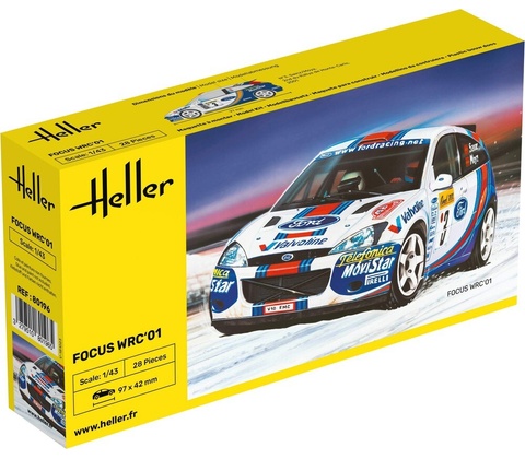 Heller Ford Focus WRC'01 1:43