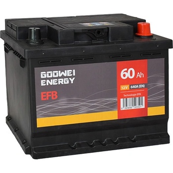 GOOWEI ENERGY 12V 60Ah 640A EFB60