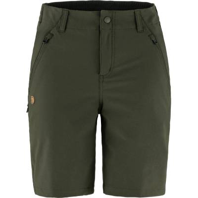 Fjällräven Дамски къси панталони Fjällräven Women's Abisko Trail Stretch Shorts - Deep Forest - размер 40 (EU) (112-3056-0214)